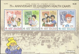 Neuseeland Block43 (kompl.Ausg.) Postfrisch 1994 75 Jahre Kinderhilfswerk - Blocs-feuillets
