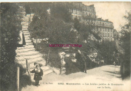280425B - 75 PARIS 18ème MONTMARTRE Les Jardins Publics Sur La Butte - 682 G.C.A - Paris (18)