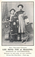 LEE HONG FOO ET MAGGINO DEUX PRINCESSES CHINOISES ACROBATES ET CONTORSIONISTES - Cirque