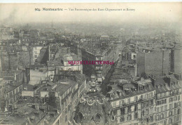 280425B - 75 PARIS 18ème MONTMARTRE Vue Panoramique Des Rues Clignancourt Et Ramey - 904 - Paris (18)