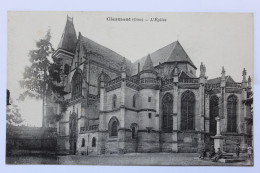 CPA 60 Oise - Clermont - L'église - Clermont