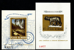 Rumänien Romana 1975 - Mi.Nr. Block 121 + 122 - Postfrisch MNH - Blocks & Kleinbögen