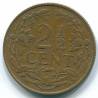 2 1/2 CENT 1959 CURACAO NEERLANDÉS NETHERLANDS Bronze Colonial Moneda #S10162.E.A - Curaçao