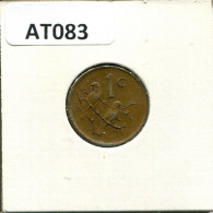 1 CENT 1982 SÜDAFRIKA SOUTH AFRICA Münze #AT083.D.A - Zuid-Afrika