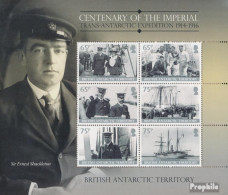 Britische Gebiete Antarktis Block25 (kompl.Ausg.) Postfrisch 2013 Shackleton Expedition - Neufs