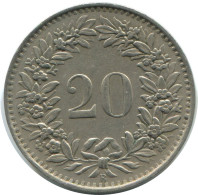 20 RAPPEN 1943 B SUISSE SWITZERLAND Pièce HELVETIA #AD961.2.F.A - Altri & Non Classificati