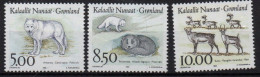 Groenland Animaux-Animals-Dieren 1993  XXX - Ongebruikt