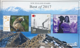 Neuseeland Block406 (kompl.Ausg.) Postfrisch 2018 Schönste Marken Von 2017 - Ungebraucht
