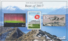 Neuseeland Block405 (kompl.Ausg.) Postfrisch 2018 Schönste Marken Von 2017 - Ungebraucht