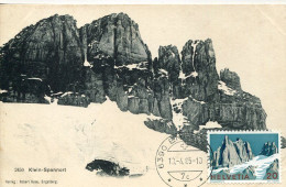 X6599 Switzerland, Maximum Card  1985 The Mountain Of Spannorter,  Vintage Card - Maximum Cards