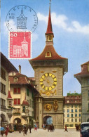 X6600 Switzerland, Maximum Card  1960 Bern  Zeitglockenturm La Tour De L'horloge,architecture, - Maximum Cards