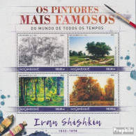 Mosambik 8989-8992 Kleinbogen (kompl. Ausgabe) Postfrisch 2016 Iwan Schischkin - Mozambique