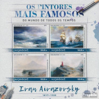 Mosambik 8984-8987 Kleinbogen (kompl. Ausgabe) Postfrisch 2016 Iwan Aiwasowski - Mozambique
