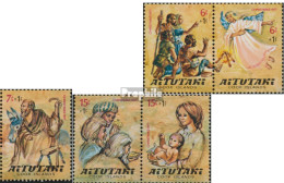 Aitutaki 270-277 Paare (kompl.Ausg.) Postfrisch 1977 Weihnachten - Aitutaki