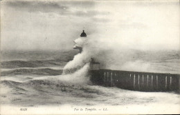 CPA Par La Tempete Phare - Lighthouses