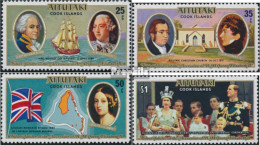 Aitutaki 254-257 (kompl.Ausg.) Postfrisch 1977 Königin Elisabeth II. - Aitutaki