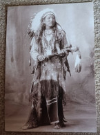 Postcard Arapaho Man Named "Black Man" Unposted - Native Americans