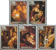 Aitutaki 642-646 (kompl.Ausg.) Postfrisch 1988 Weihnachten - Aitutaki