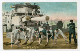 CPA  "LA VIE DU MARIN" -  LAVAGE DU PONT - Carte N° 2675 - NON CIRCULÉ - Fischerei