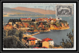 48984 N°59 Rocher Monaco 1922 RRR Carte Maximum (card) Fdc édition La Cigogne - Cartes-Maximum (CM)