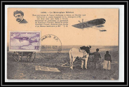 48924 Poste Aérienne PA N°7 Traversée De La Manche Louis Blériot 1939 France Carte Maximum (card) édition Hauser - 1927-1959 Briefe & Dokumente