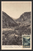 57072 N°71 Gorges De Saint Julia 1942 Andorre Andorra Carte Maximum (card) édition Valenti - Cartes-Maximum (CM)