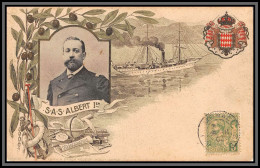 57094 N°22 Sas Prince Albert I 1er Océanographie 1903 Monaco Carte Maximum (card) édition Maison - Briefe U. Dokumente
