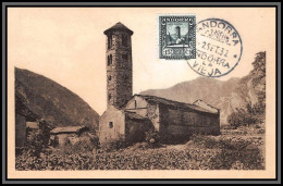 57073 N°18A Santa Coloma 2/9/1939 Andorre Espagnol Andorra Carte Maximum (card) édition Ramonet - Cartes-Maximum (CM)