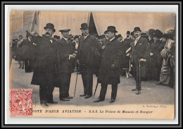 57095 N°23 Sas Prince Albert I Et Rougier Aviation 1910 1er Monaco Carte Maximum (card) - Briefe U. Dokumente
