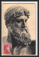 56973 N°612 Buste De Zeus 1955 Grèce Greece Carte Maximum (card) édition Theo - Maximumkarten (MC)