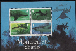 Montserrat 1987 Animaux , Animals , Dieren   Requins Sharks XXX - Montserrat