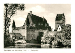 Dinkelsbuehl Stadtmuehle 1000jaehrige Stadt Kupfertiefdruck - Dinkelsbühl