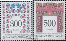 Ungarn 4409-4410 (kompl.Ausg.) Postfrisch 1996 Folklore - Ungebraucht