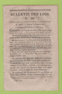 1826 - BULLETIN DES LOIS 90 - OI SUR LES SUBSTITUTIONS - - Décrets & Lois