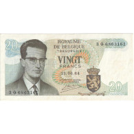 Belgique, 20 Francs, NEUF - 20 Franchi