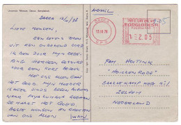 Meter Postcard Bangladesh 1978 University Mosque - Machine Labels [ATM]