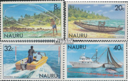 Nauru 224-227A (kompl.Ausg.) Postfrisch 1981 Fischfang - Nauru