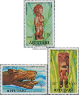 Aitutaki 286-288 (kompl.Ausg.) Postfrisch 1978 Holzschnitzereien - Aitutaki