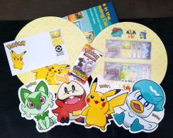 Malaysia Pokemon 2025 Cartoon Comic Animation FDC Postcard (folder Set) MNH *official *Hologram *unusual - Malaysia (1964-...)