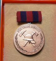 DDR, Verdienstmedaille Der Feuerwehr, Stufe Bronze - GDR