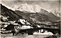 CPA SALLANCHES - Le Pont St-MARTIN Et Le Mt. Blanc (439499) - Sallanches