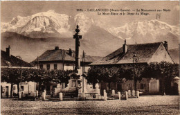 CPA SALLANCHES - Le Monument Aux Morts - Le Mont-Blanc (439854) - Sallanches