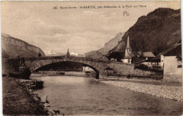 CPA Haute-Savoie - St-MARTIN Pres SALLANCHES Et Le Pont Sur L'Arve (439742) - Sallanches
