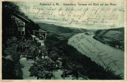 CPA Andernach Kranenburg, Terrasse M.Blick A.d.Rhein GERMANY (895678) - Andernach
