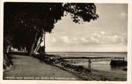 CPA Insel RÜGEN SASSNITZ Uferweg Mit Kleinhelgoland GERMANY (670098) - Sassnitz
