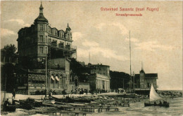 CPA Insel RÜGEN Ostseebad SASSNITZ Strandpromenade GERMANY (609997) - Sassnitz