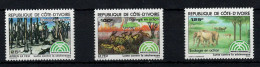 Cote D'Ivoire - YV 667 à 669 N** MNH Luxe Complète , Lutte Contre La Sécheresse - Côte D'Ivoire (1960-...)