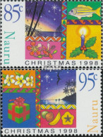 Nauru 470-471 (kompl.Ausg.) Postfrisch 1998 Weihnachten - Nauru