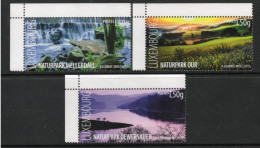 Luxembourg 2015 Nature Reserves Waterfall Environment 3v MNH # 616 - Protection De L'environnement & Climat