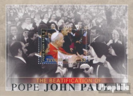 Tuvalu Block168 (kompl.Ausg.) Postfrisch 2011 Papst Johannes Paul II. - Tuvalu